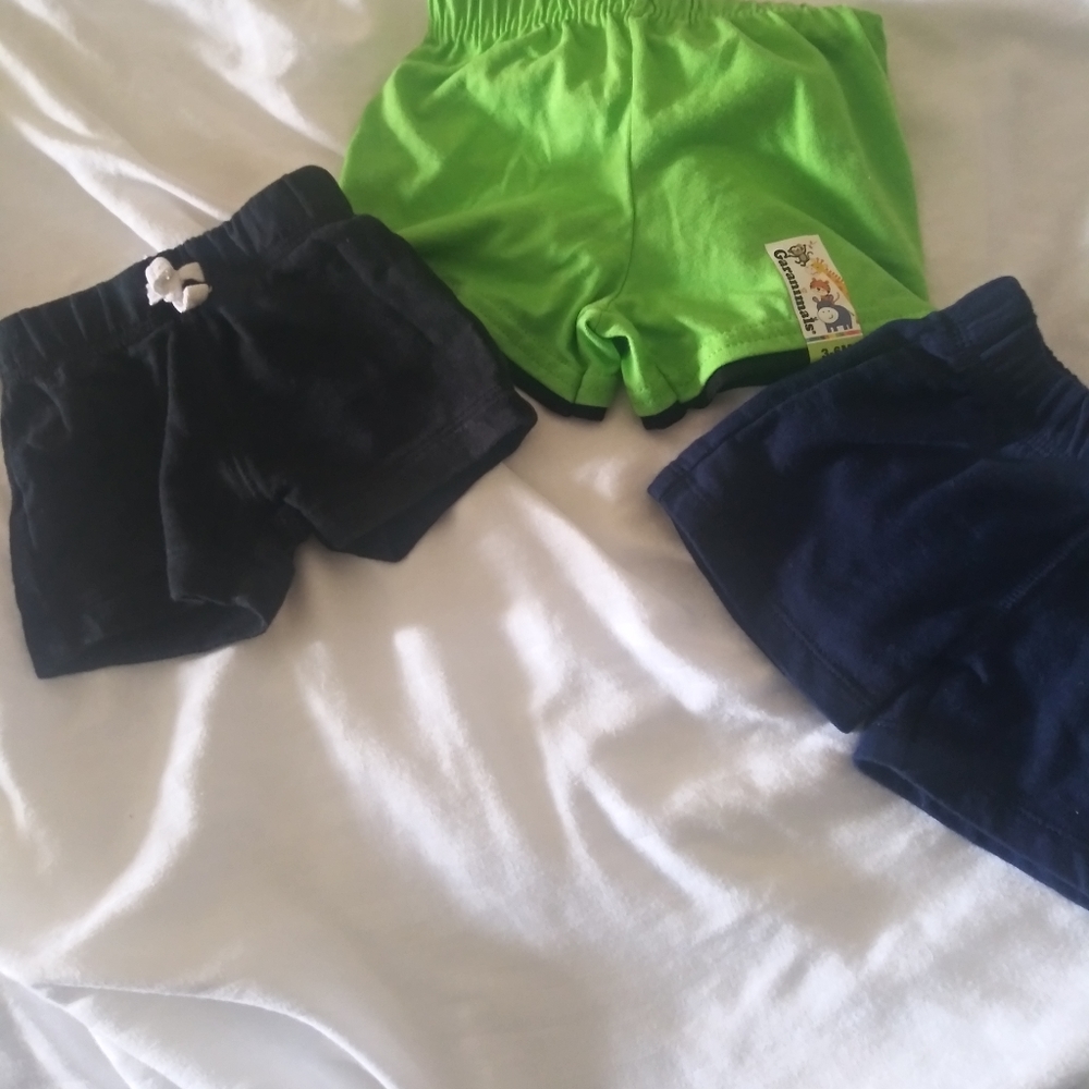 3 shorts